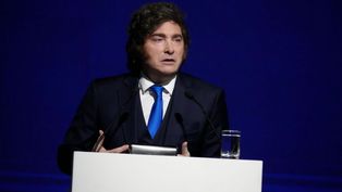 javier milei defendio el ajuste economico: vamos a seguir con el apreton monetario