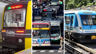 transporte: anuncian aumento en trenes, subtes y colectivos