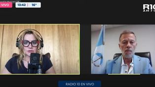 Rubén Etcheverry, ministro de Infraestructura de Neuquén, en diálogo con Nancy Pazos por Radio 10.