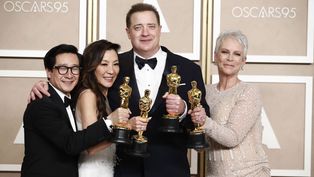 Algunos ganadores de los premios Oscar.