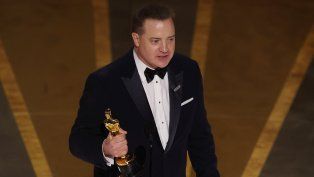 Brendan Fraser, el Mejor actor protagonista en los Oscar.