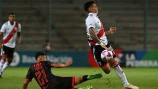 El momento de la lesión de Matías Kranevitter, jugador de River.