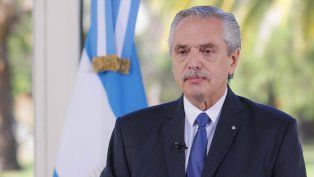 El presidente, Alberto Fernández.