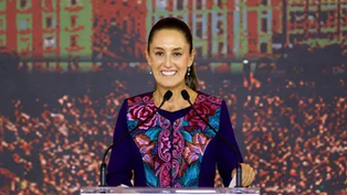 fuerte expectativa en mexico por la asuncion de claudia sheimbaum: triunfo la politica