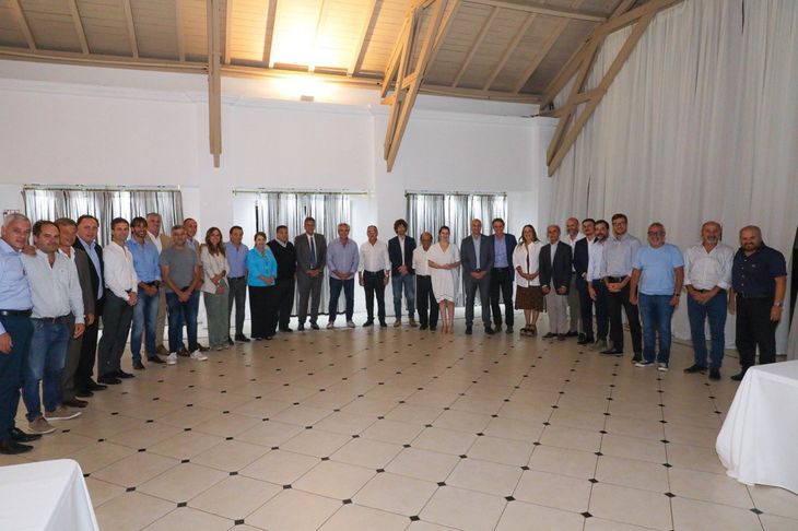 El Ministro de Obras Públicas de la Nación, Gabriel Katopodis, participó de la reunión en Olivos.