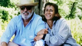 Carrascosa junto a María Marta García Belsunce