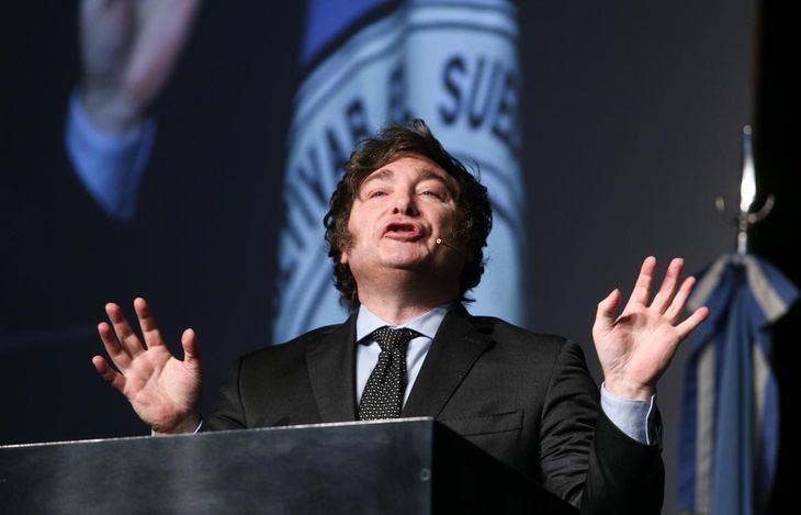 El presidente Javier Milei participa del Foro de Davos