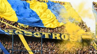La hinchada de Rosario Central por la Liga Profesional.