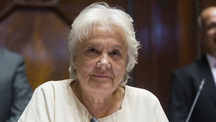 La exvicepresidenta frenteamplista, Lucía Topolansky, entiende que las próximas elecciones internas deberían ser obligatorias.
