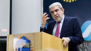 El ministro de Seguridad, Aníbal Fernández.