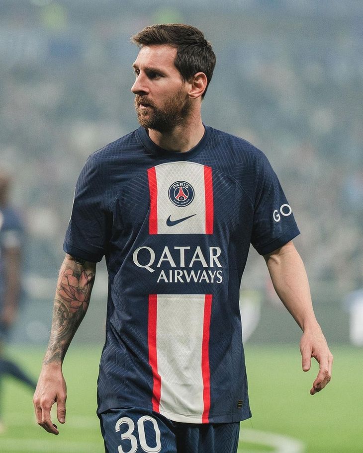 Lionel Messi en el PSG.