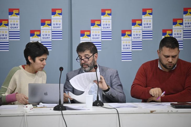 Fernando Pereira cuestionó al presidente Luis Lacalle Pou por su conferencia de prensa en el día de ayer.