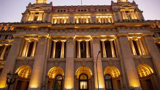 Marcha por la democratización de la justicia.