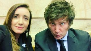 Victoria Villarruel y Javier Milei: tratarán el DNU en el Senado.