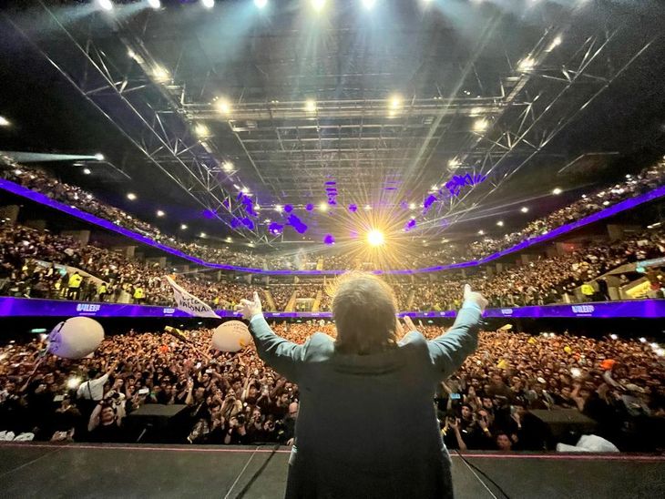 El cierre de LLA en el Movistar Arena.
