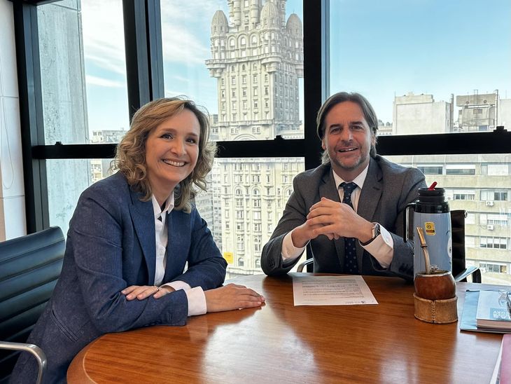 Laura Raffo destacó el gran legado que deja el presidente Luis Lacalle Pou tras la mejora del grado inversor por parte de Moodys.