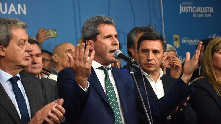 El gobernador de San Juan, Sergio Uñac.