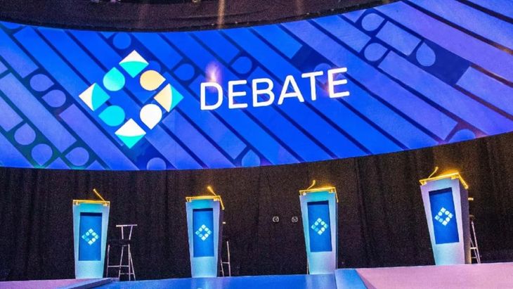 Este domingo, el debate presidencial se transmite por Radio 10.
