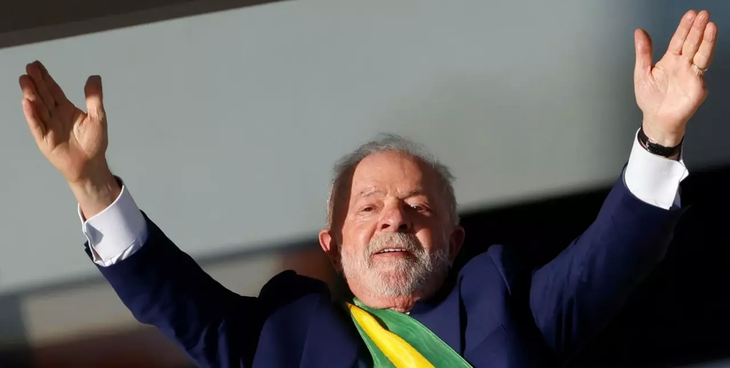 Lula da Silva, presidente de Brasil
