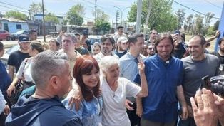 sorpresiva aparicion de cristina kirchner en un barrio popular de la matanza