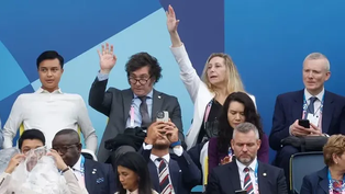 javier milei vuelve a la argentina y se prepara para hablarle al campo en la rural