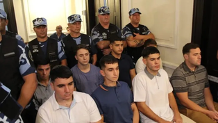 Los acusados en el juicio por el crimen de Fernando Báez Sosa.