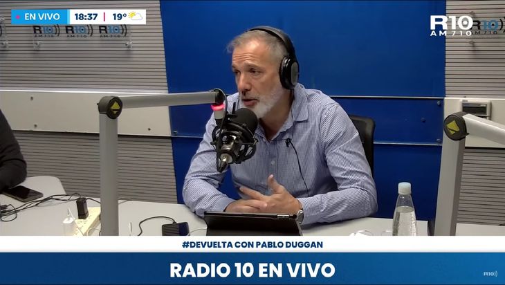 Pablo Duggan le respondió este martes a Kun Agüero