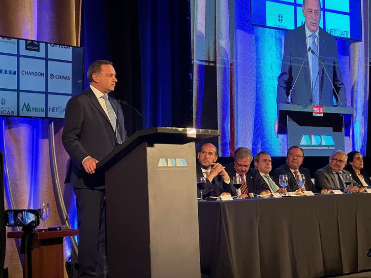 El secretario de la Presidencia, Álvaro Delgado, destacó la gestión del gobierno y cuestionó el rol del Frente Amplio.