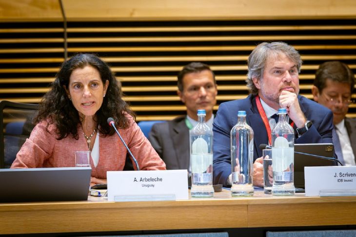 Azucena Arbeleche pidió acciones concretas para combatir el cambio climático y destacó los avances de Uruguay.