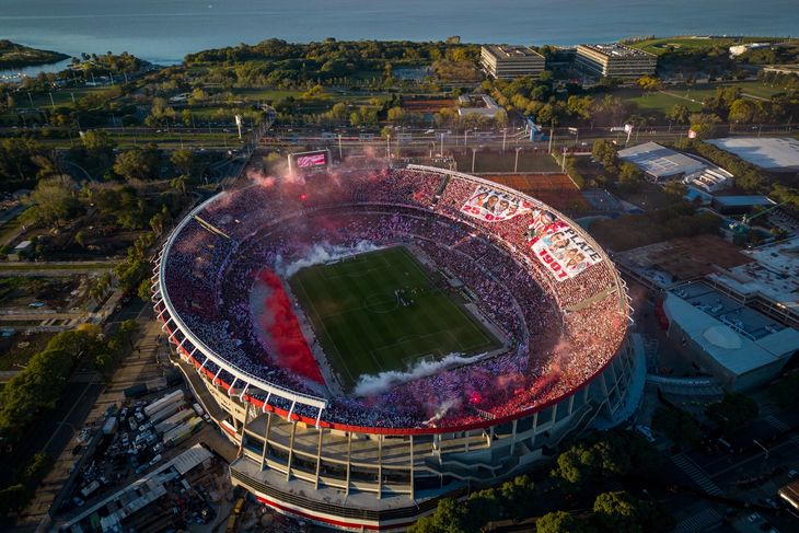 El Monumental en el River vs Boca.
