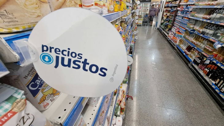 Sergio Massa presentó la segunda etapa del programa Precios Justos en febrero.