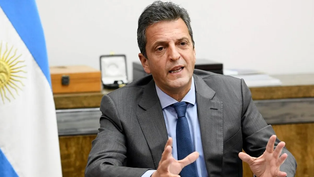 El ministro de Economía, Sergio Massa.