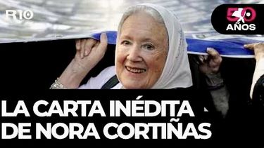 Cecilia Rosetto y la carta inédita de Norita Cortiñas