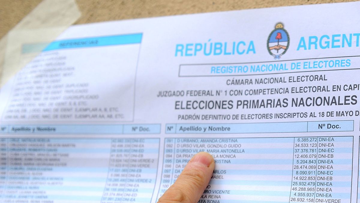 Dónde Voto Consultá El Padrón Definitivo 4045