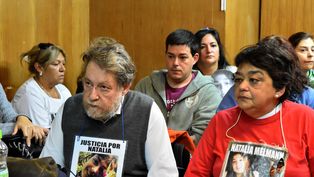 Gustavo y Laura, padres de Natalia Melmann.