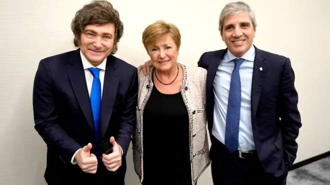 Milei recibió a Georgieva en la Casa Rosada y el FMI ratificó su respaldo al plan económico
