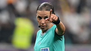 Stéphanie Frappart dirigió en el Mundial Qatar 2022