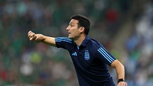 El DT de la Selección Argentina, Lionel Scaloni.