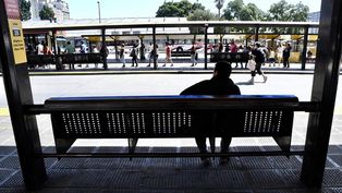 Paro de colectivos en el AMBA