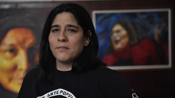 Araceli Matus, encargada de la Fundación Mercedes Sosa.