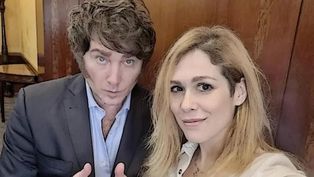 El presidente Javier Milei y la diputada nacional Lilia Lemoine