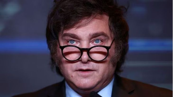 Escándalo con Javier Milei.