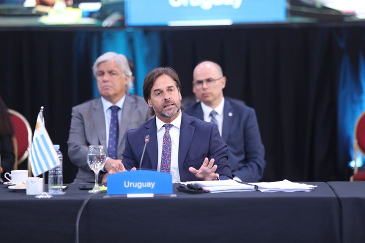 El presidente Luis Lacalle Pou se refirió a las negociaciones de Uruguay con China en el marco del Tratado de Libre Comercio (TLC).