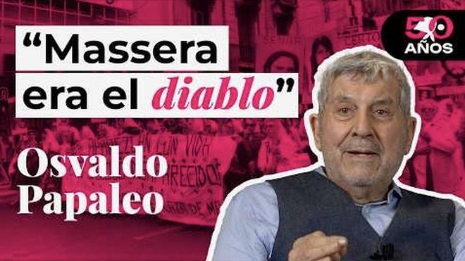 Osvaldo Papaleo y la gran tragedia nacional