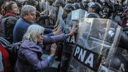 gabriel berrozpe y un relato escalofriante: todavia siento el gas pimienta quemandome la piel