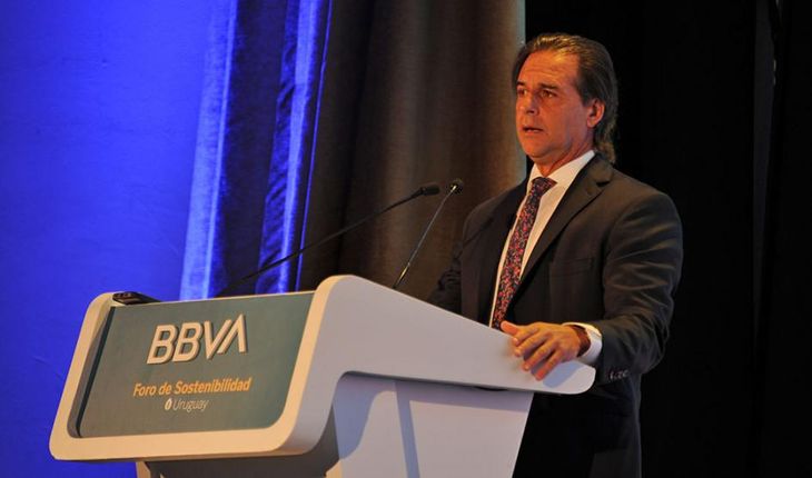 Luis Lacalle Pou, presidente del Uruguay, destacó la importancia de la sostenibilidad de las políticas públicas, más allá de la del medioambiente.
