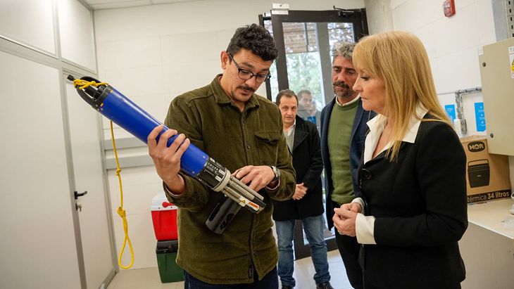 Carolina Cosse volvió a mostrarse comprometida con el desarrollo de la ciencia en el Uruguay.