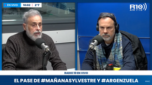 El pase entre Gustavo Sylvestre y Jorge Rial en Radio 10.