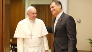 rafael correa en memoria del papa francisco