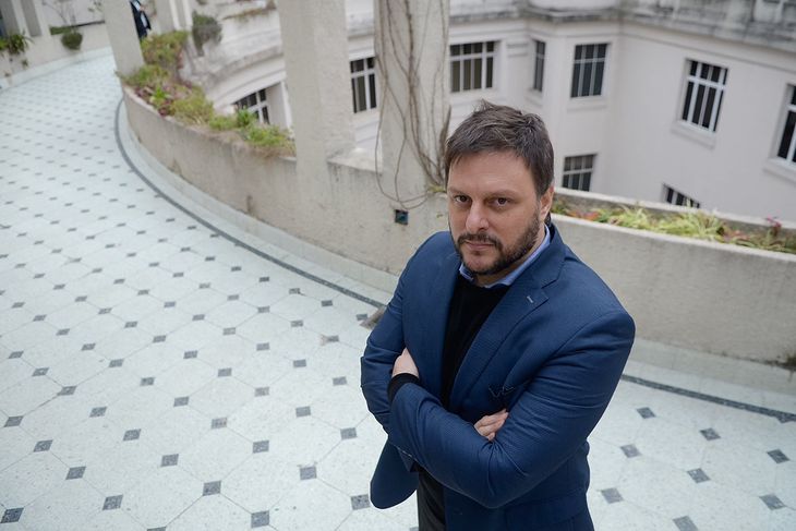 El diputado, Leandro Santoro.